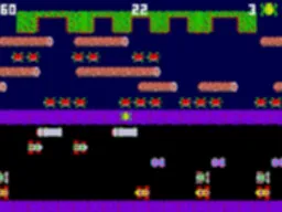 Speel Onhandige Frogger 2D - Het Leuke Arcade Spel