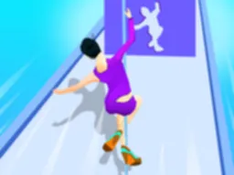 Tanz-Rennen-Kombination - Spiele das lustige Rennspiel