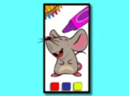 Funny Mouse Coloring Time - Play The Fun Coloring Game