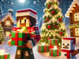 Minecraft Christmas Jigsaw - Festive Pixel Art Fun