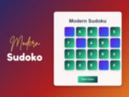 Modern Sudoku - Pelaa hauskaa pulmapeliä