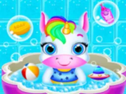 Newborn Unicorn Daycare - A Fun Girls Game
