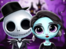 Nightmare Couple Halloween Party - Fun Girls Game