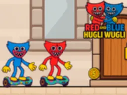 Red and Blue Hugli Wugli - Play Free Online