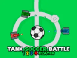 Tank Soccer Battle - The Fun 4-Player Game